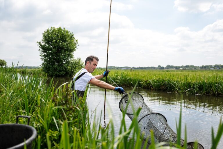 Lokale rivierkreeftvissers
